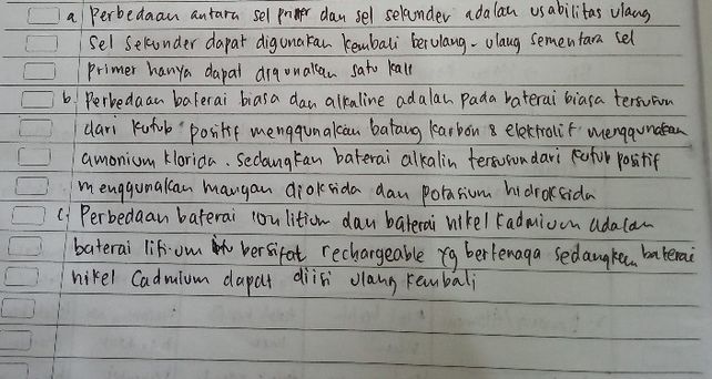 Jelaskan Perbedaan Elemen Primer Dan Elemen Sekunder